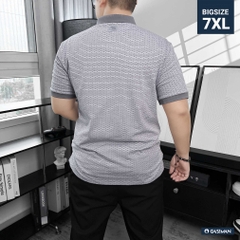 Polo Bigsize vải dệt Brick Màu Xám Tím
