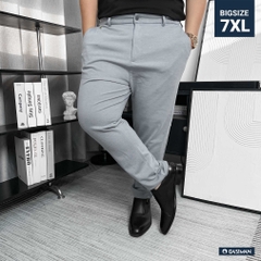 Quần Tây Hàn Quốc Co Giãn 4 Chiều Xám Nhạt