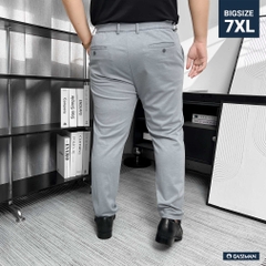 Quần Tây Hàn Quốc Co Giãn 4 Chiều Xám Nhạt