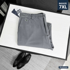 Quần Tây Hàn Quốc Co Giãn 4 Chiều Xám Đậm