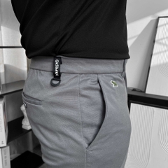 Quần Tây Hàn Quốc Co Giãn 4 Chiều Xám Đậm