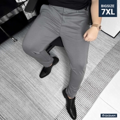Quần Tây Hàn Quốc Co Giãn 4 Chiều Xám Đậm