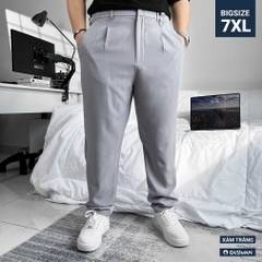 Quần Tây Bigsize Siêu nhẹ Màu Xám trắng