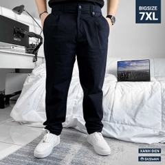 Quần Tây Bigsize Siêu nhẹ Màu Xanh đen