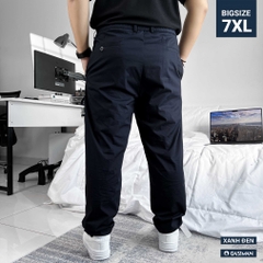 Quần Tây Bigsize Siêu nhẹ Màu Xanh đen