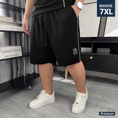 Quần Thun ngắn Big size Phối Viền in chữ National