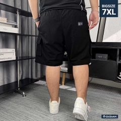 Quần Thun ngắn Big size Túi Hộp Thêu GA