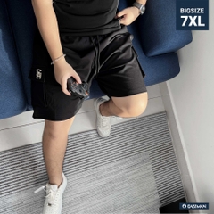 Quần Thun ngắn Big size Túi Hộp Thêu GA