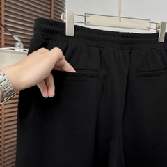 Quần Thun ngắn Big size Túi zip Trơn