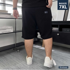 Quần Thun ngắn Big size Xẻ tà Túi zip
