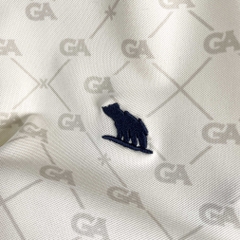 Polo Big size Royal Sailor Monogram Màu Kem