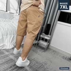 Quần Ngắn Kaki Bigsize Màu Nâu Co giãn