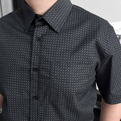 Áo Sơ Mi Tay ngắn Bigsize Hoạ tiết Hoa Nhí