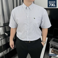 Áo Sơ Mi Tay ngắn Bigsize Kẻ Sọc Mũi Tên