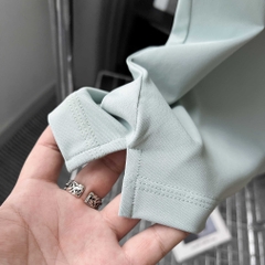 Áo Sơ mi Big size Flex Co giãn 4 chiều màu Xanh ngọc