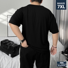 Áo Thun Thể thao Bigsize Logo Phản quang Màu Đen