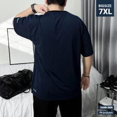 Áo Thun Thể thao Bigsize Logo Phản quang Màu Xanh đen