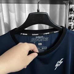 Áo Thun Thể thao Bigsize Logo Phản quang Màu Xanh đen