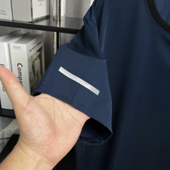 Áo Thun Thể thao Bigsize Logo Phản quang Màu Xanh đen
