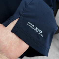 Áo Thun Thể thao Bigsize Logo Phản quang Màu Xanh đen