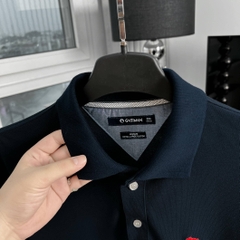 Áo Polo Bigsize Thêu con Gấu Màu Xanh đen