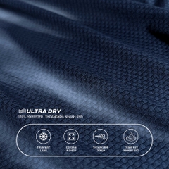 Áo Polo Big size thể thao Ultra Dry Màu Xanh đen