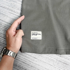 Áo thun Gasi Xám xi măng Xe và núi