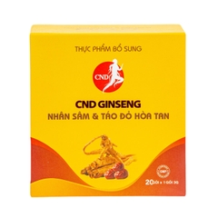 Nhân sâm và táo đỏ hòa tan (kèm túi)