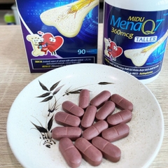 Midu MenaQ7 360mcg care - Hộp (1 lọ x 60 viên)