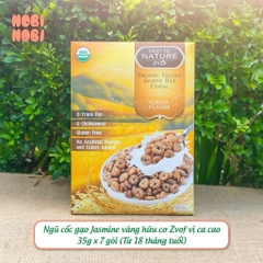 Ngũ cốc gạo hữu cơ Zvof hộp 7 gói x 35gr xuất xứ Thái Lan thương hiệu Nobi Nobi