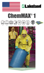 Đồ bảo hộ chống hóa chất ChemMAX®1, ChemMAX®1 EB và ChemMAX®1 Cool Suit