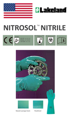 Găng tay chống hóa chất NITROSOL™ NITRILE