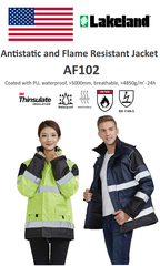 Áo khoác chống tĩnh điện và chống cháy AF102