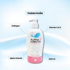 Sữa dưỡng thể Alpha Arbutin 3 Plus+ Collagen Lotion 500ml