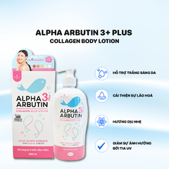 Sữa dưỡng thể Alpha Arbutin 3 Plus+ Collagen Lotion 500ml