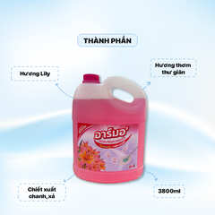 Nước lau sàn Amoré 3800ml - LILY HỒNG