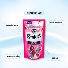 Nước Xả Comfort Túi 500ml - Màu Hồng