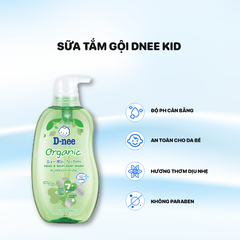 Sữa tắm Dnee Kids Organic 380ml - Xanh Lá