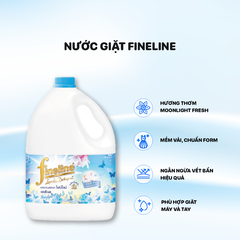 Nước giặt Fineline 3000ml - màu Xanh - Moonlight Fresh