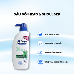 Dầu gội Head & Shoulder 370 ml - Bạc Hà