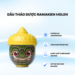 Ống Hít Cao Cấp Thảo dược Holen - Màu xanh lá - Hương Xả