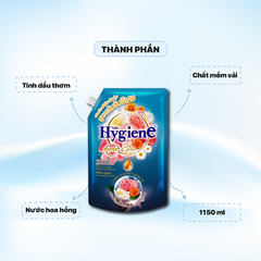 Nước xả Hygiene túi 1150 ml - Màu Xanh Dương