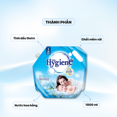 Nước xả Hygiene túi 1800ml - màu xanh dương - Ocean Blue