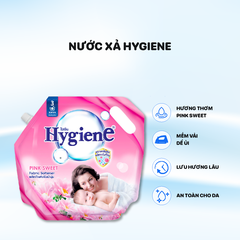 Nước xả Hygiene túi 1800ml - màu hồng - Pink Tweet