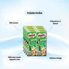 Sữa Nước Milo Thái 165ml