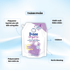 Nước Giặt Dnee Túi 1400ml Tím