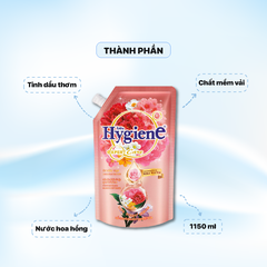 Nước xả Hygiene túi 1150ml -  Màu Đỏ Nature Rose Water (Miracle Bloom)