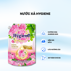 Nước xả Hygiene túi 1150ml -  Màu Hồng Nature (Sunrise Kiss)