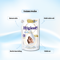 Nước xả Hygiene túi 1300ml - Màu Trắng - Milky Touch - Milky Serum