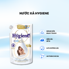 Nước xả Hygiene túi 1300ml - Màu Trắng - Milky Touch - Milky Serum